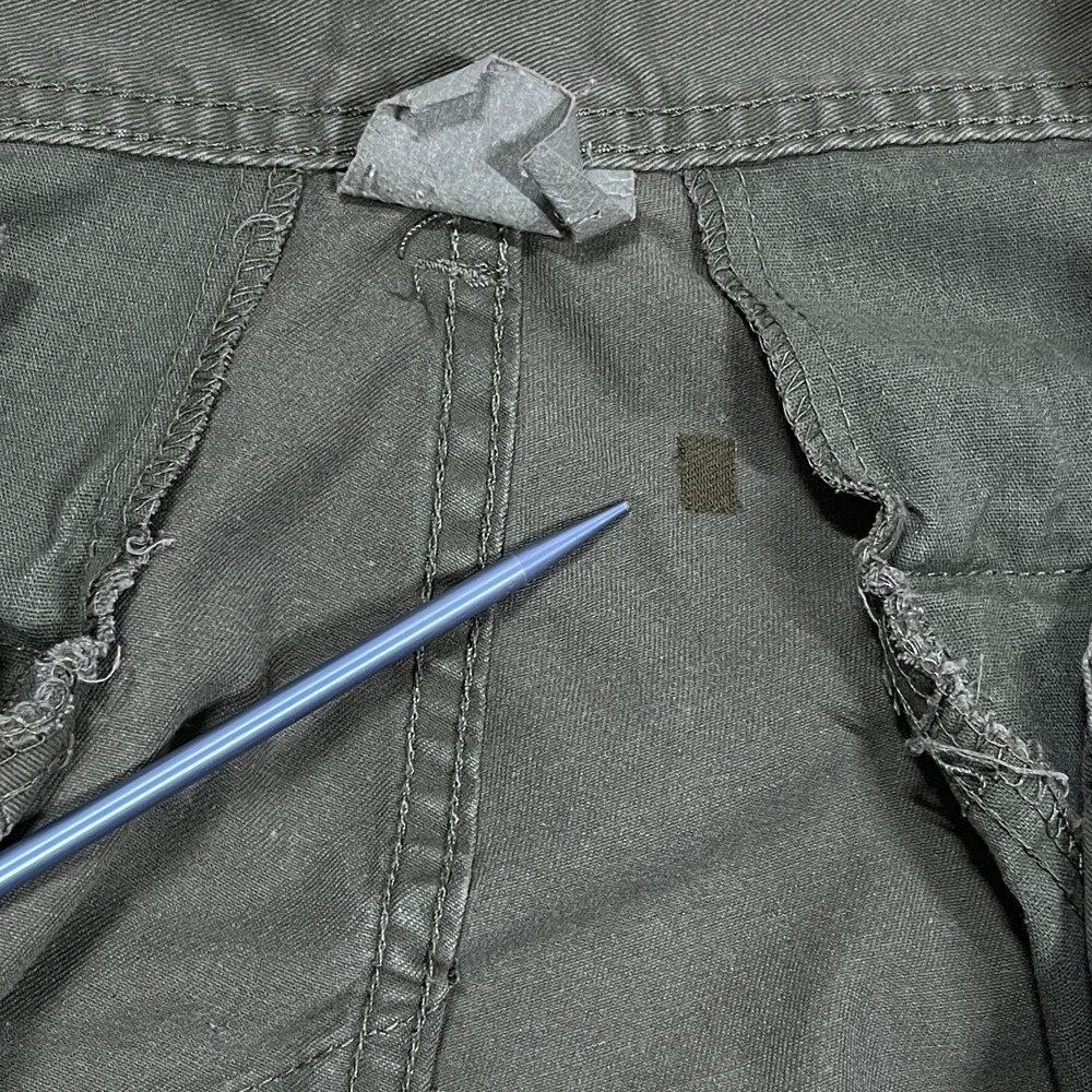 Cowtown Arizona Skateboarding Red‎ Curb Cargo Pants Mens M Military Green Grunge - Picture 10 of 10